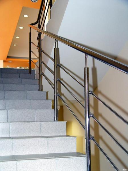 Ограждения из нержавеющей стали.